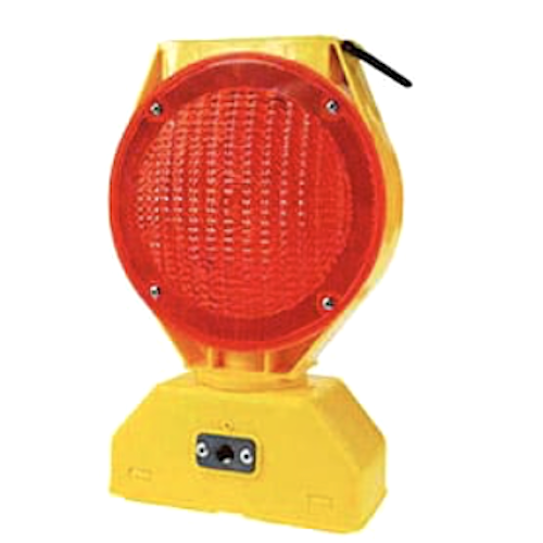 Blinking LED Solar Lights Road Safety Traffic Warning Light