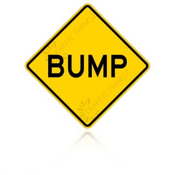 MUTCD W8-1 Bump Sign