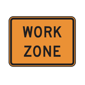 MUTCD G20-5aP Work Zone