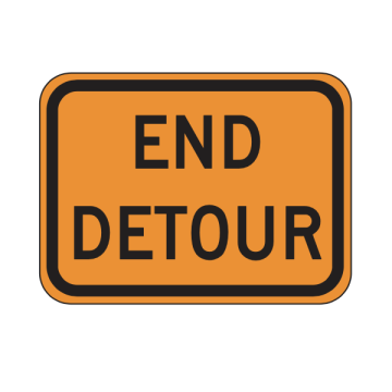 MUTCD M4-8a End Detour