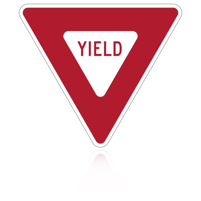 MUTCD R1-2 Yield Sign