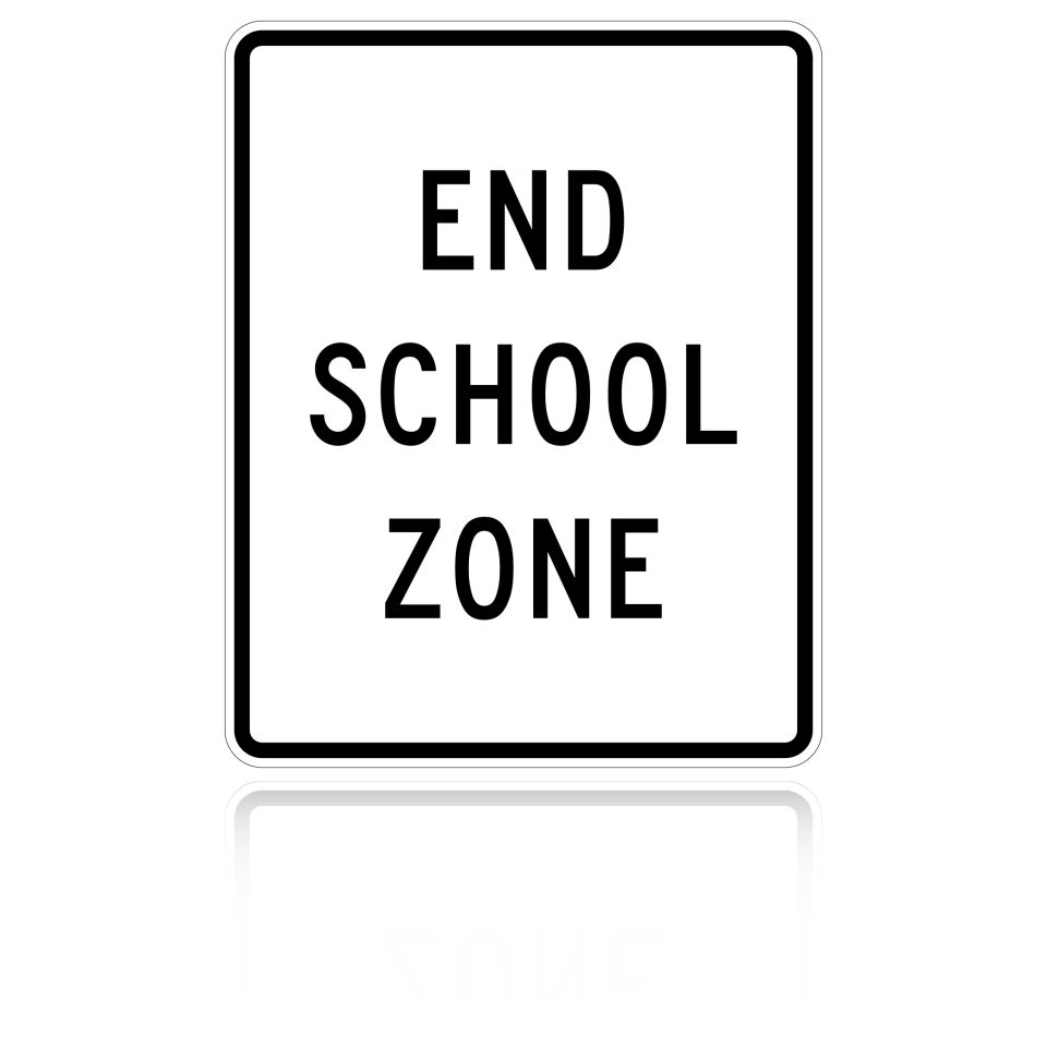 MUTCD S5-2 End School Zone