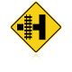 MUTCD W10-3 (L&R) Railroad Crossing (On Side Road)