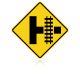 MUTCD W10-3 (L&R) Railroad Crossing (On Side Road)