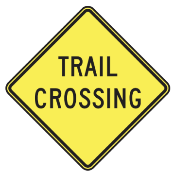 MUTCD W11-15a Trail Crossing