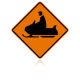 MUTCD W11-6 Snowmobile