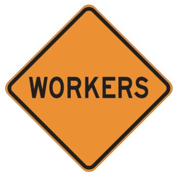 MUTCD W2-1a Workers