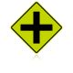MUTCD W2-1 Crossroad Intersection