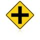 MUTCD W2-1 Crossroad Intersection