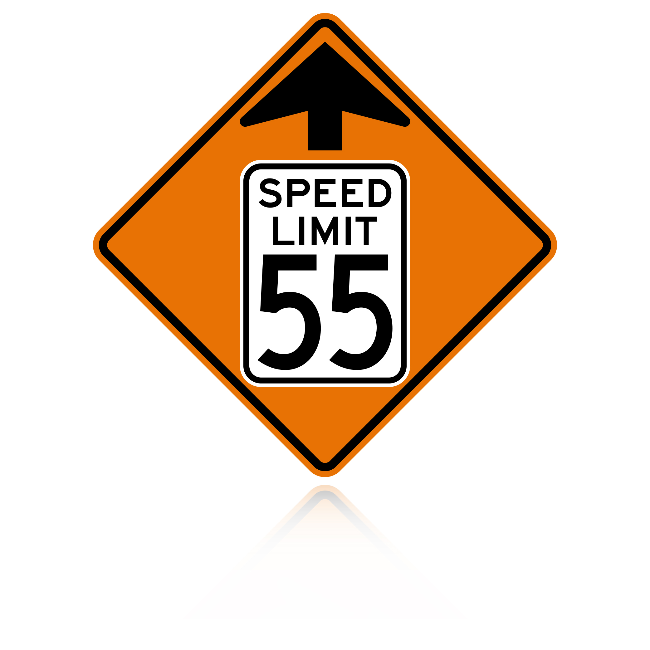 W1-5R RIGHT WINDY ROAD (symbol) Sign - Curve Warning Signs