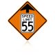 MUTCD W3-5 Reduced Speed Limit Ahead