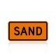 MUTCD W7-4DP Sand (plaque)