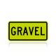 MUTCD W7-4EP Gravel (plaque)