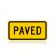 MUTCD W7-4FP Paved (plaque)