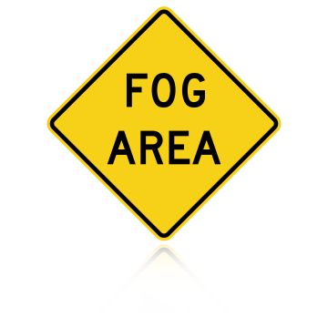 MUTCD W8-22 Fog Area