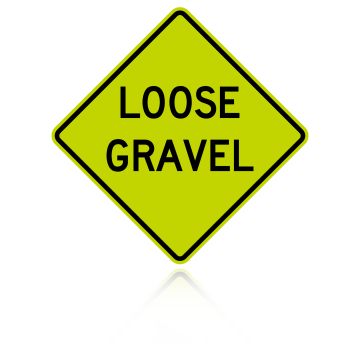 MUTCD W8-7 Loose Gravel