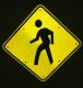 24" Push Button LED Flashing Crosswalk System