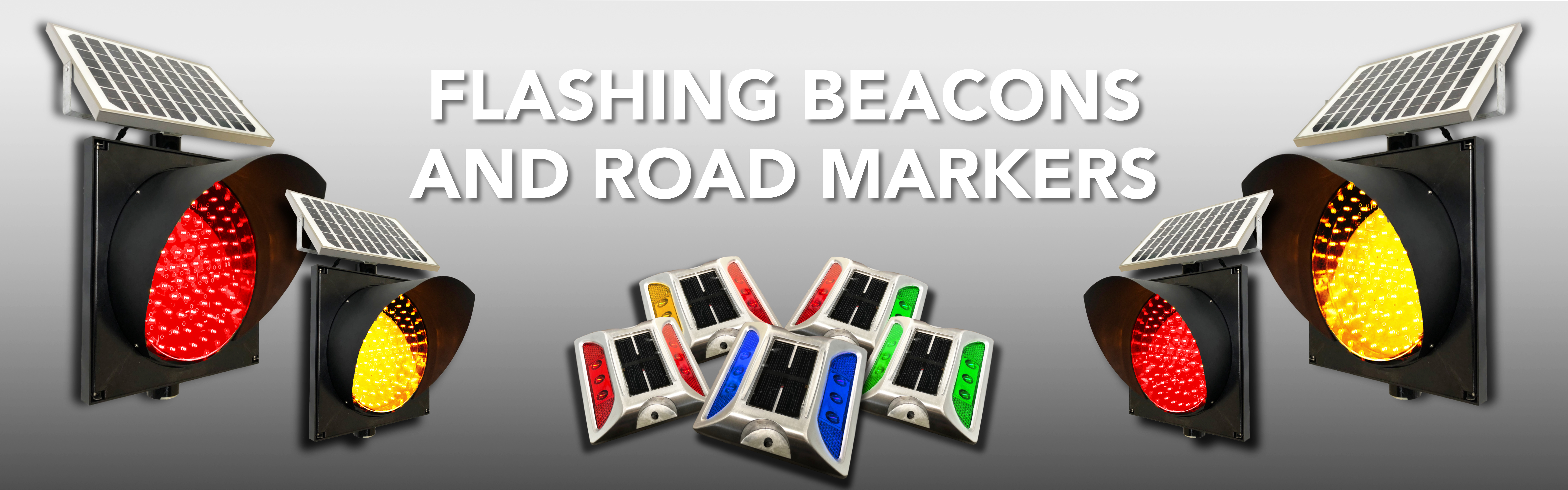 Flashing Beacons and Road Markers