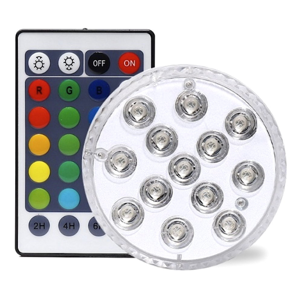 LED Disco Disc Portable Light 
