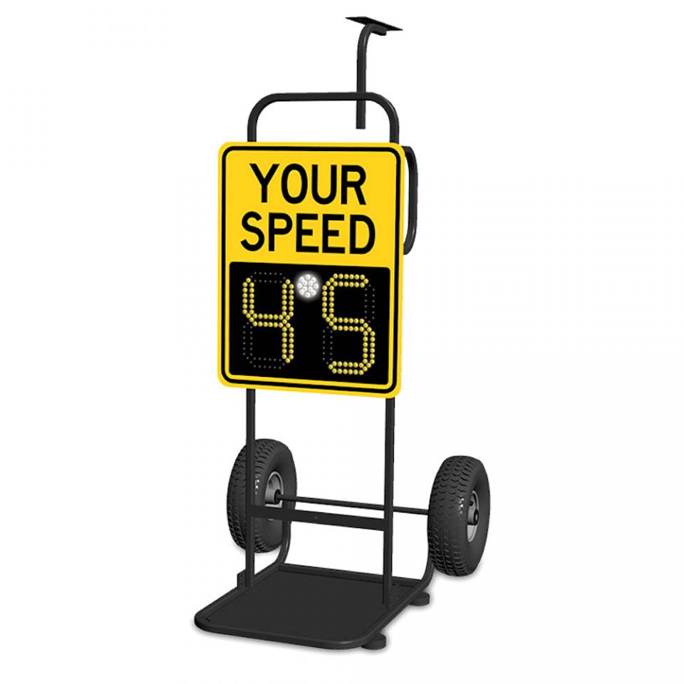 Radar Speed Sign Dolly