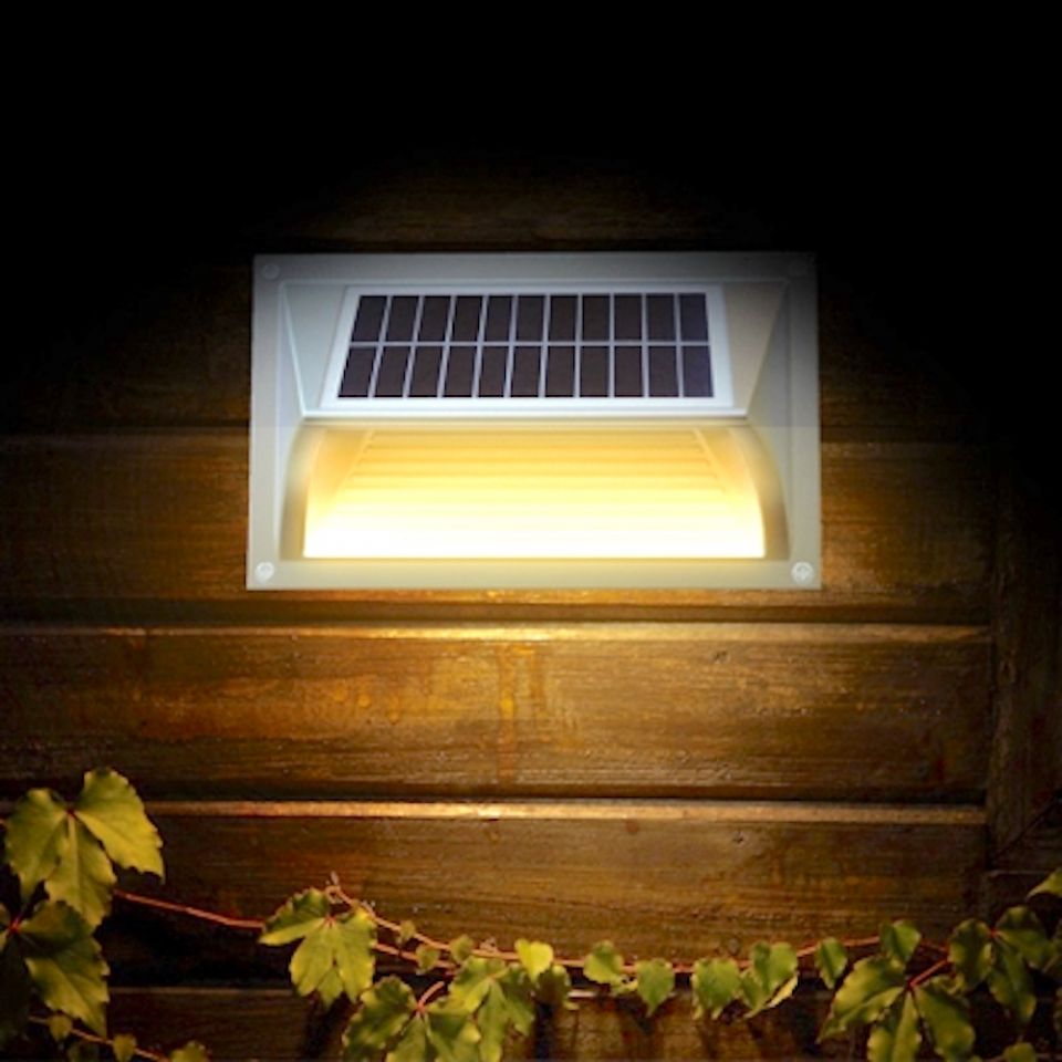 0.2W Solar Garden Light Wall Mount