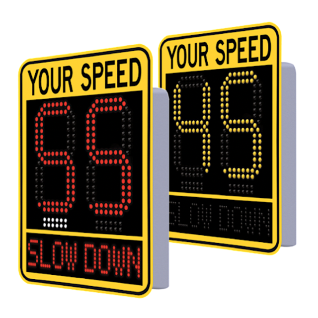 Solar LED Radar Speed Sign - EV15