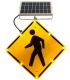 24" Push Button LED Flashing Crosswalk System